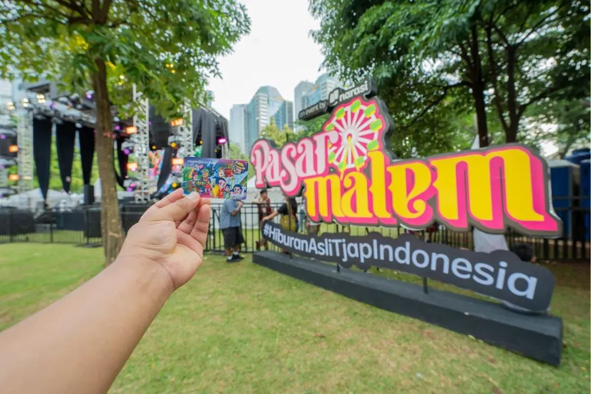 Bank Jakarta Turut serta dalam Pasar Malem Narasi 2025 di Hutan Kota, GBK, Jakarta Pusat, Sabtu-Minggu, 25-26 Oktober 2025. (Sumber: Dok. Istimewa)