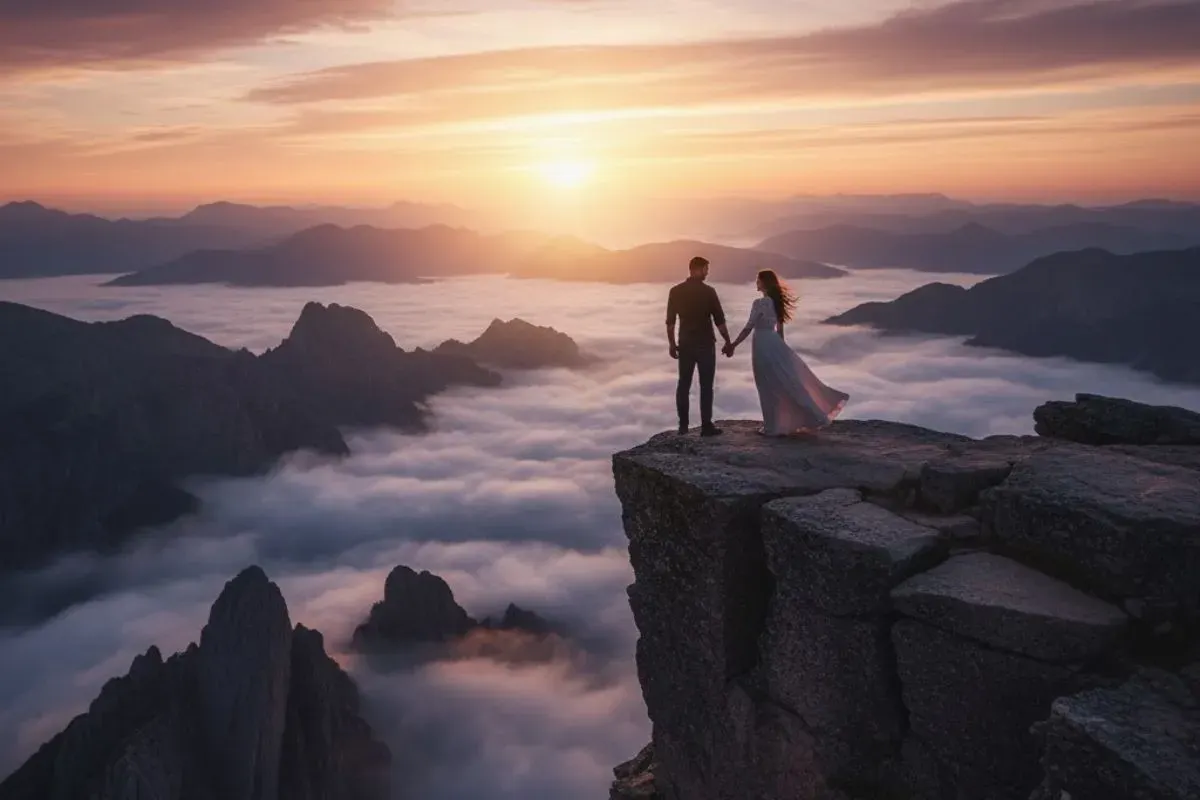 Prompt Gemini AI dengan pasangan cinematic (Sumber: Gemini AI)