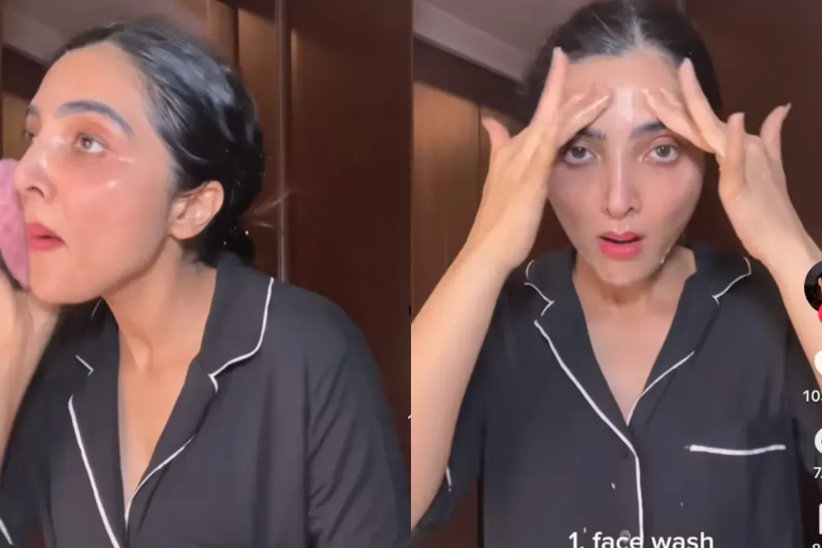 Ashanty tampil lebih tirus dalam unggahan TikTok terbarunya. Banyak warganet menyoroti perubahan wajahnya (Sumber: Tiktok/@ashantyhermansyah)