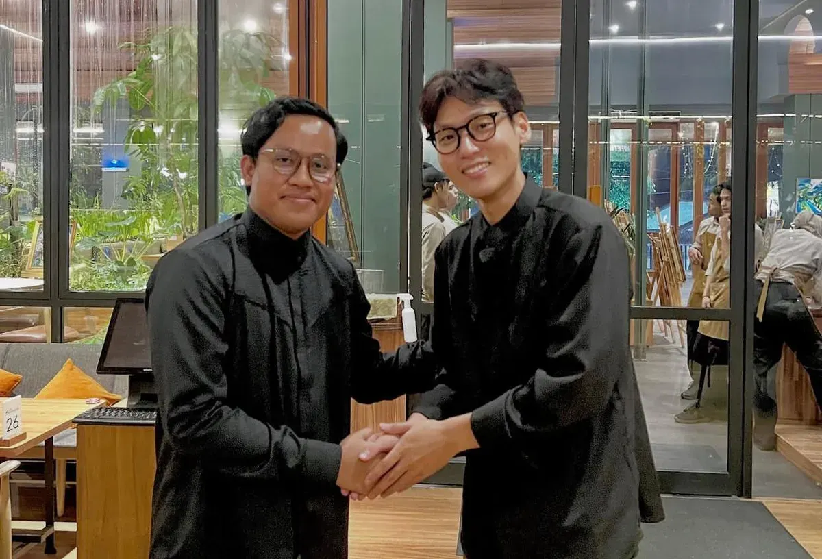 Faruq Bytheway atau Faruq BTW ramai diperbincangkan publik lantaran ucapannya menyinggung influencer Korea Selatan, Na Daehoon. (Sumber: Instagram/@faruq_btw)
