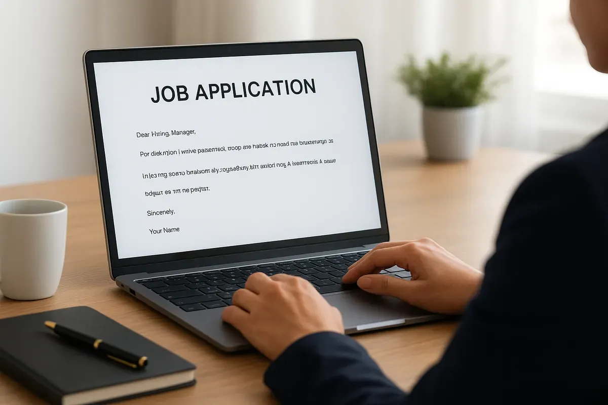 Contoh prompt untuk membuat surat lamaran kerja pakai Gemini AI (Sumber: AI)