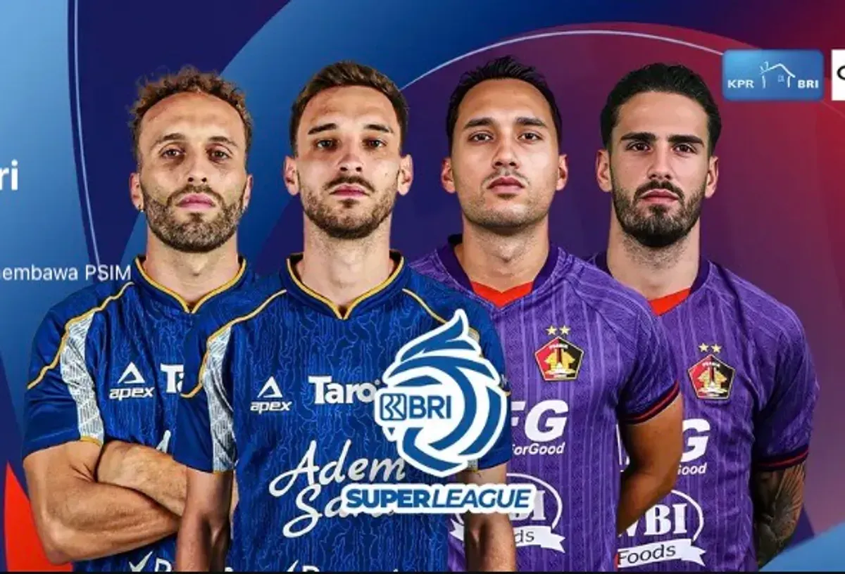 Tonton live streaming PSIM Yogyakarta vs Persik Kediri di pekan ke-11 BRI Super League 2025/2026 (Sumber: Vidio.com)