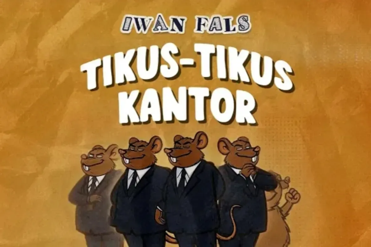 Lirik lagu Tikus-Tikus Kantor dari Iwan Fals. (Sumber: YouTube/Iwan Fals)