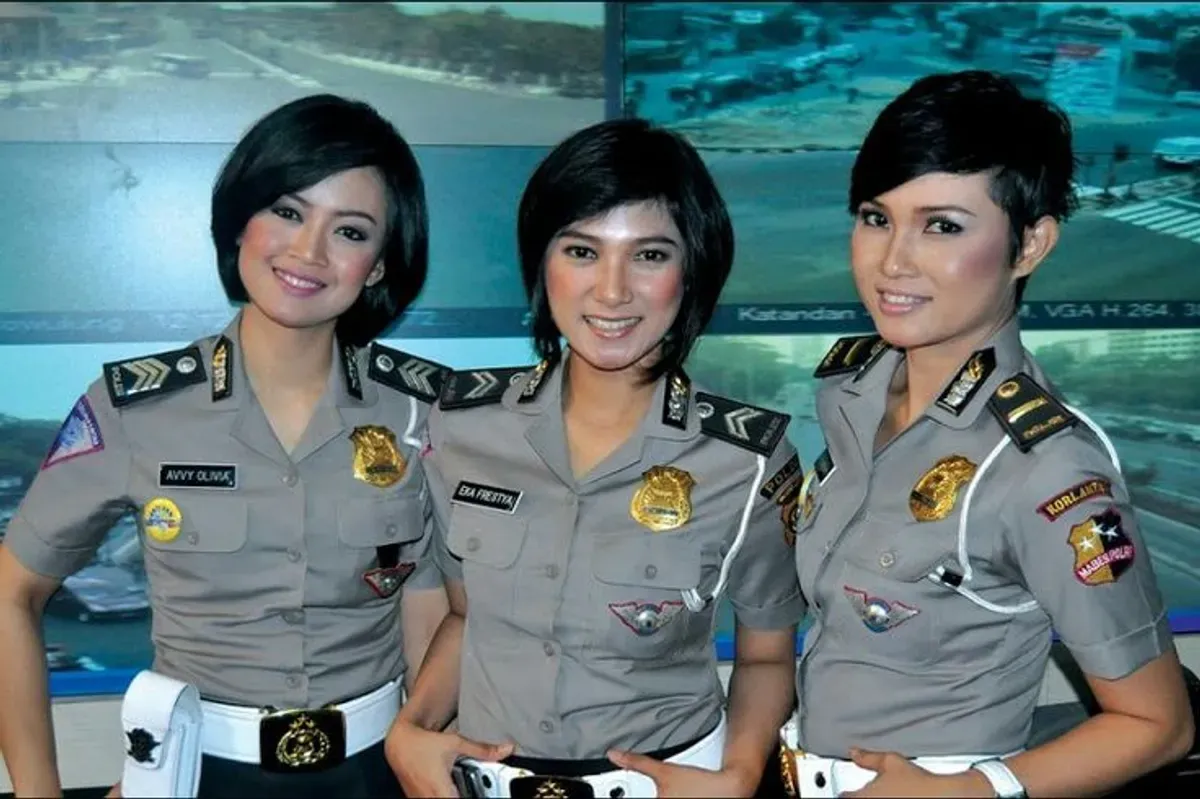 Twibbon Hari Polwan 2025, cara sederhana masyarakat menunjukkan apresiasi. (Sumber: Pinterest)