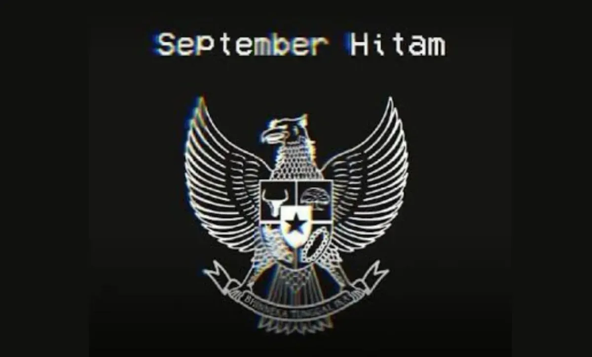 Istilah 'September Hitam' trending di media sosial X, pada Senin, 1 September 2025. (Sumber: X/@karya_semi)