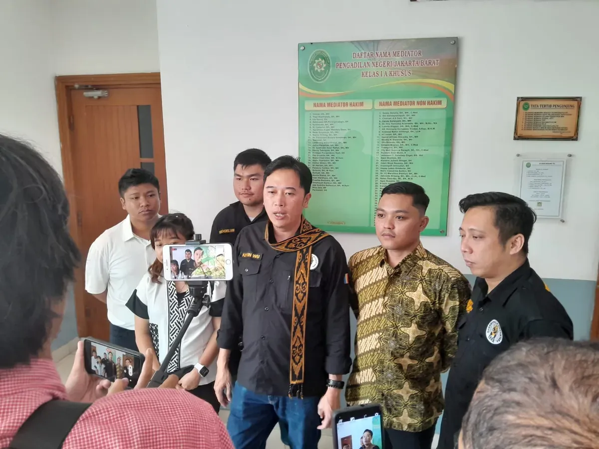 Ketua Dharmapala Nusantara, Kevin Wu, menyampaikan keprihatinan atas kerusuhan di sejumlah kota dan mendukung pengesahan RUU Perampasan Aset Koruptor menjadi Undang-Undang. (Sumber: Istimewa)