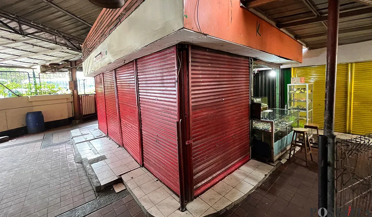 Situasi di Plaza 2 Blok M, Kebayoran Baru, Jakarta Selatan, cukup sepi pada Rabu, 3 September 2025. (Sumber: POSKOTA | Foto: M Tegar Jihad)