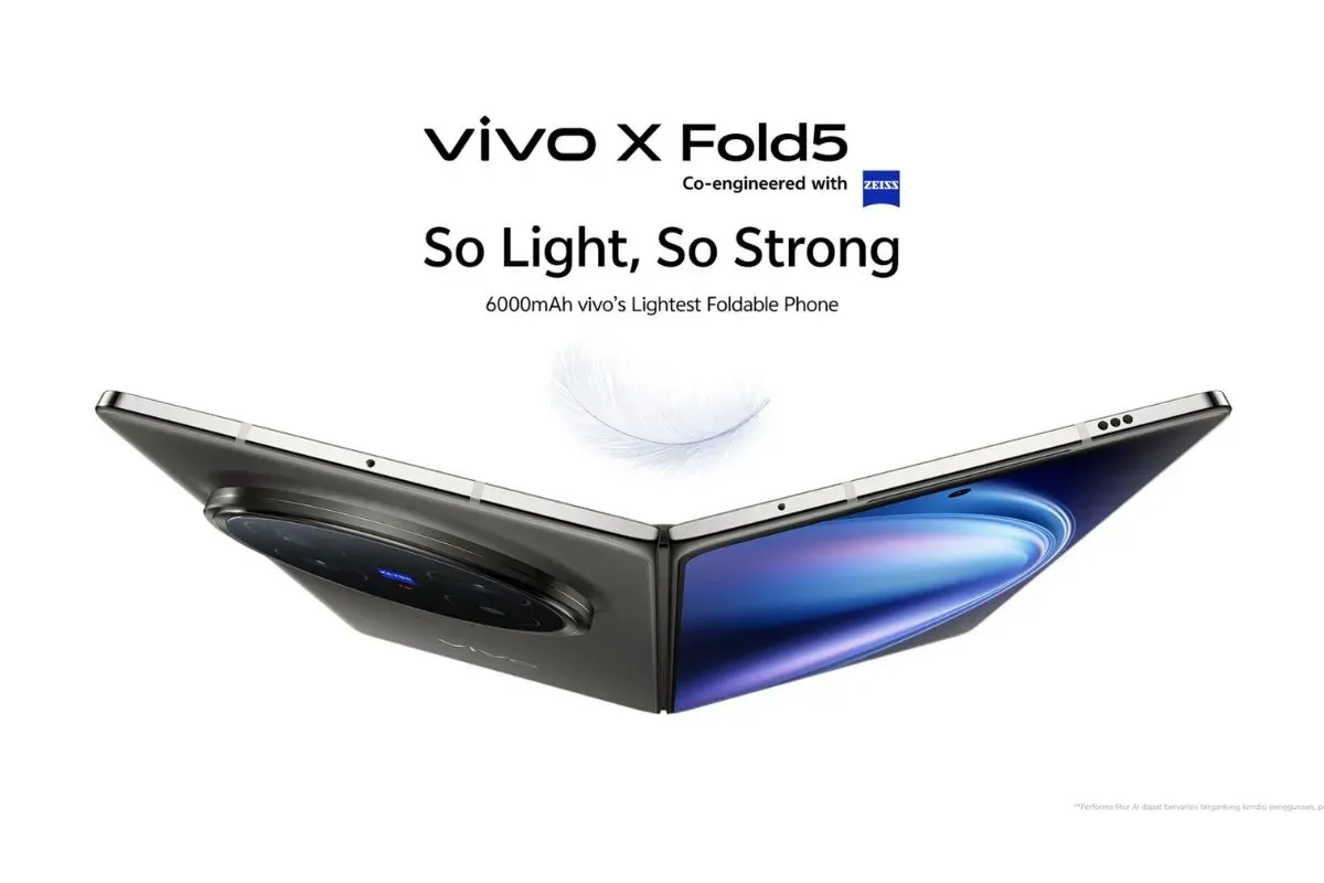 HP Vivo X Fold 5. (Sumber: Vivo)