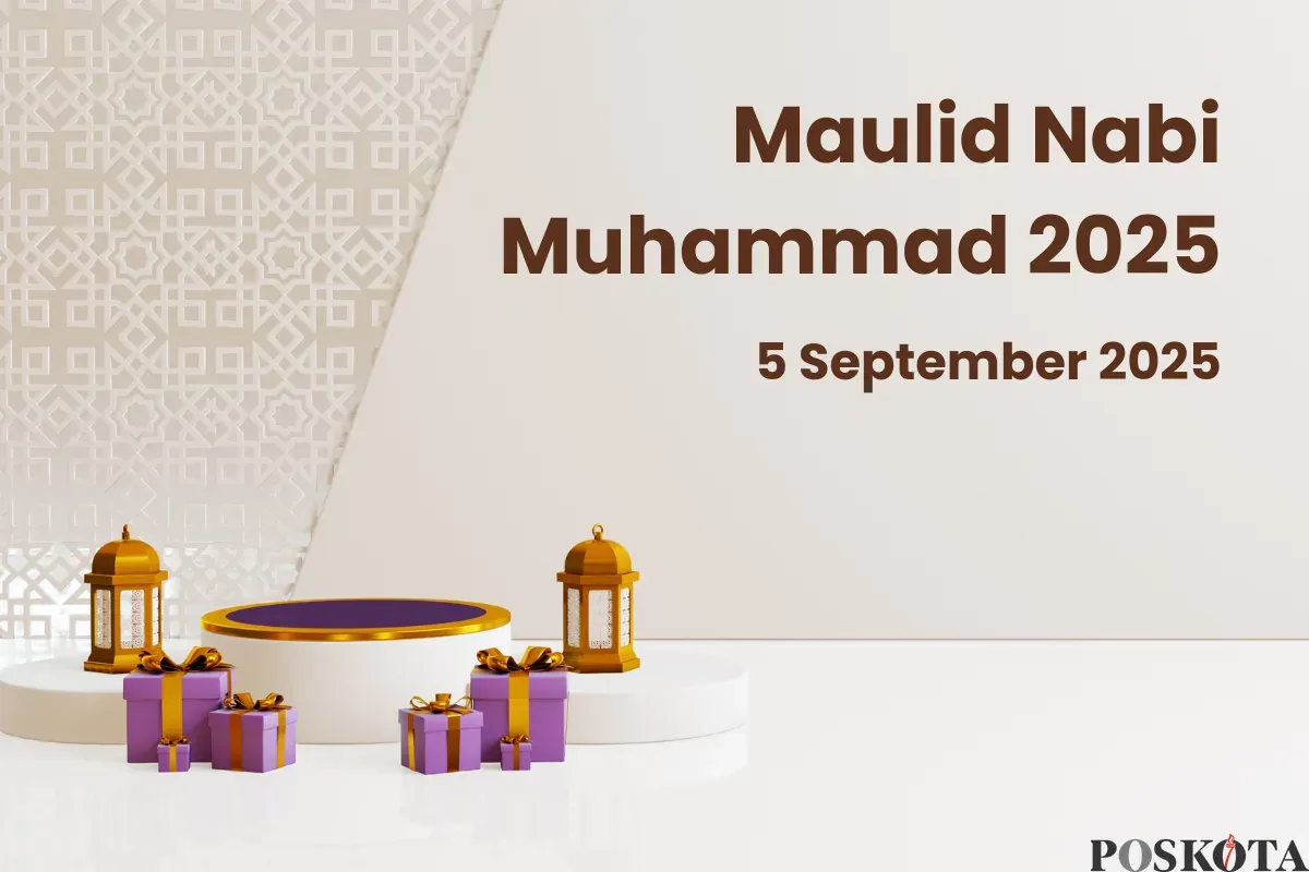 Maulid Nabi SAW Diperingati Jumat 5 September 2025, Begini Sejarah dan Amalannya (Sumber: Canva/Edited Muhammad Ibrahim)