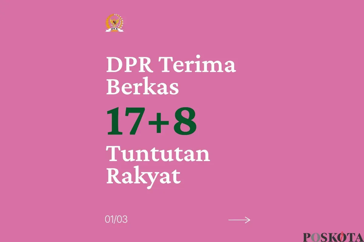 DPR RI Terima Berkas 17+8 Tuntutan Rakyat, Janji Dengarkan Aspirasi dari Masyarakat (Sumber: Instagram/dpr_ri)