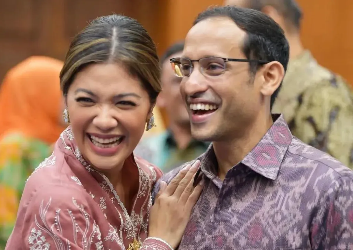 Potret Franka Franklin bersama dengan Nadiem Makarim. (Sumber: Instagram/@frankanadiemmakarim)
