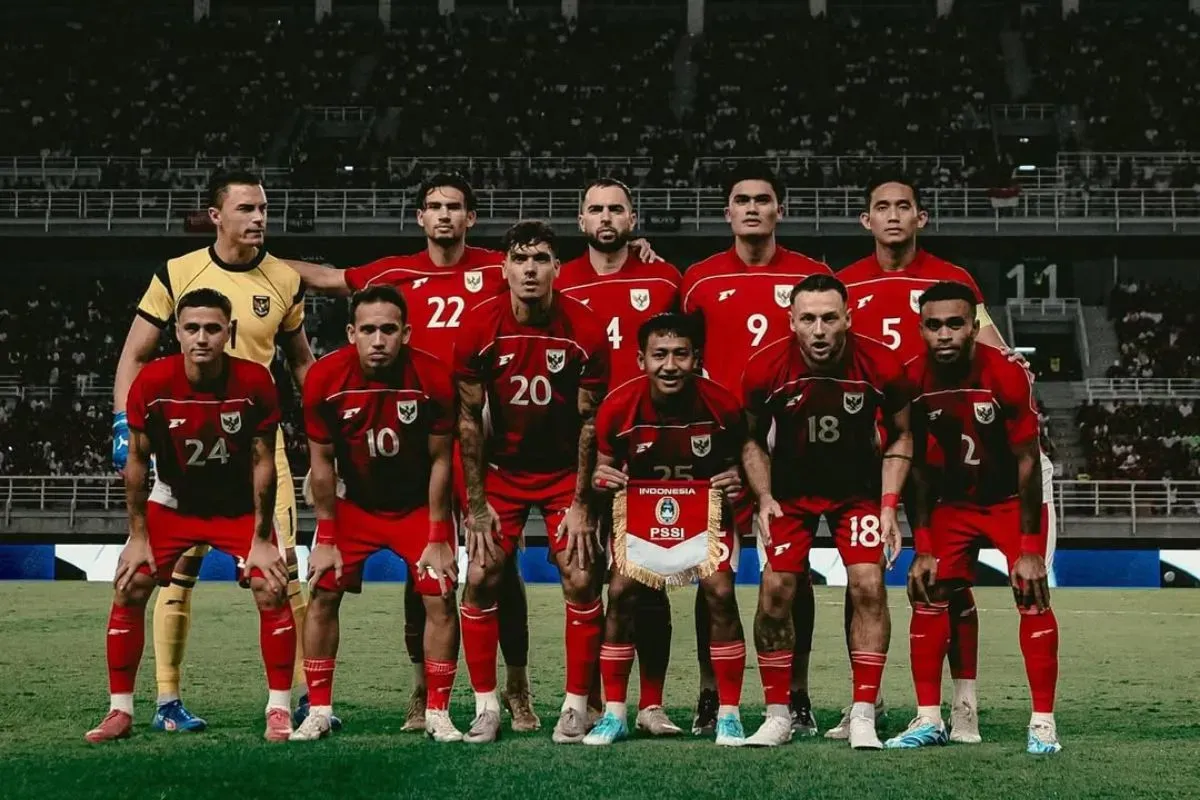 Update ranking Timnas Indonesia usai kalahkan China Taipei di FIFA Matchday. (Sumber: Instagram)