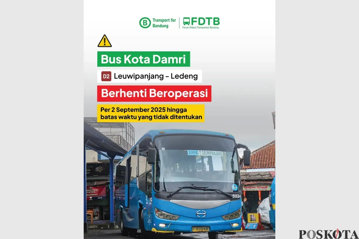 Bus Kota Damri Rute Leuwipanjang-Ledeng Bandung Berhenti Beroperasi, Ini Alternatifnya (Sumber: Instagram/transportforbandung)