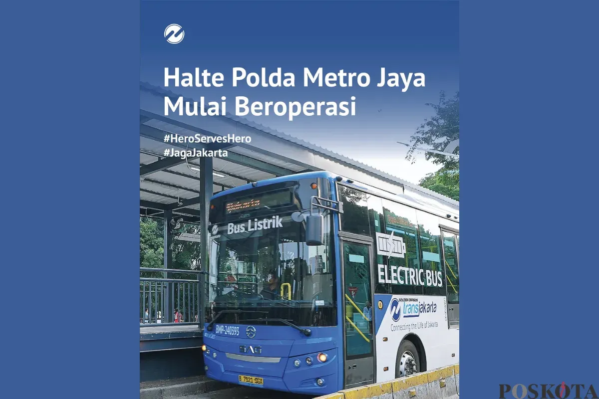 Halte Polda Metro Jaya dan Senayan Bank Jakarta Kembali Beroperasi Hari Ini Senin 8 September 2025 (Sumber: Instagram/dkijakarta)