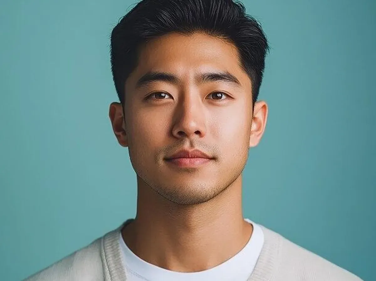 Visualisasi deepfake yang memanipulasi wajah seseorang secara realistis. (Sumber: Pinterest)