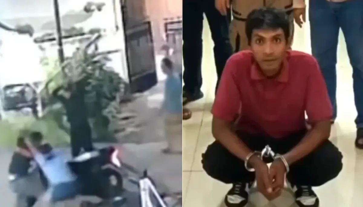 Aksi penganiayaan keji terhadap satpam lanjut usia di Depok yang viral di media sosial berujung penangkapan. Pelaku kini berstatus tersangka dan mempertanggungjawabkan perbuatannya. (Sumber: X/@YangLagiRamee)