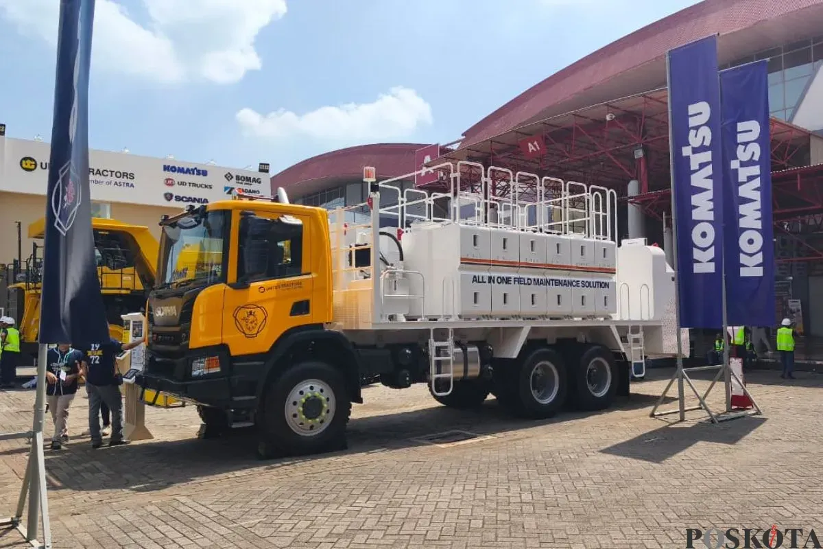 IEE Series 2025 menghadirkan ribuan pelaku industri konstruksi, energi, dan teknologi dari 40 negara di JIExpo Kemayoran, Jakarta Pusat, Rabu, 10 September 2025. (Sumber: Poskota/Erwan Hartawan)