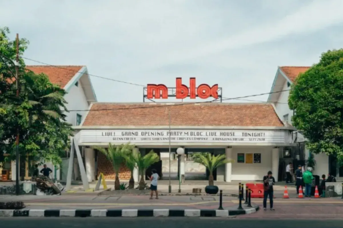 Potret M Bloc Space tempat hits di Jakarta yang mudah dijangkau dengan transportasi umum. (Sumber: Jakarta Tourism)