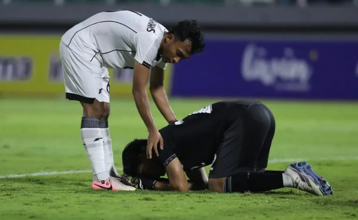 Timnas Indonesia U-23 gagal lolos ke Piala Asia U-23 2026 usai kalah dari Korea Selatan 0-1. (Sumber: Instagram/@erickthohir)