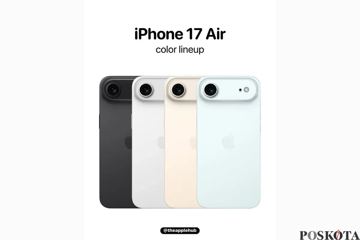 Perkiraan Harga iPhone 17 Air di Indonesia Lengkap dengan Spesifikasinya (Sumber: Instagram/theapplehub/Edited Muhammad Ibrahim)