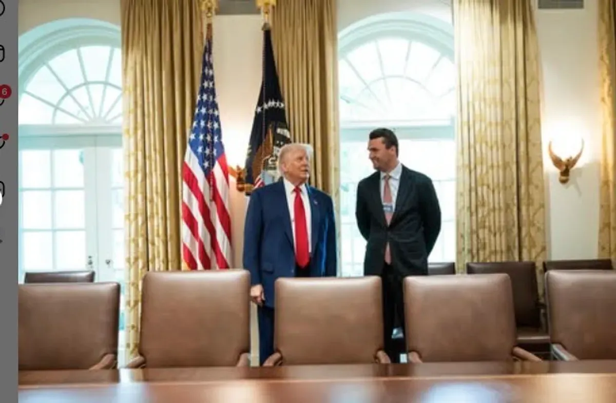 Charlie Kirk tewas ditembak saat menghadiri event kampus pada Rabu, 10 September 2025 (Sumber: Instagram)