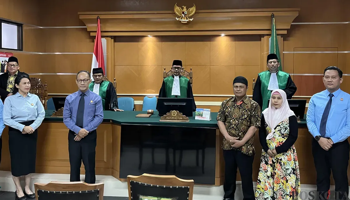 Sidang gugatan pembatalan pernikahan antara WNI dengan WNA Arab Saudi di Kantor PA Jakarta Barat, Kamis, 11 September 2025. (Sumber: POSKOTA | Foto: Pandi Ramedhan)