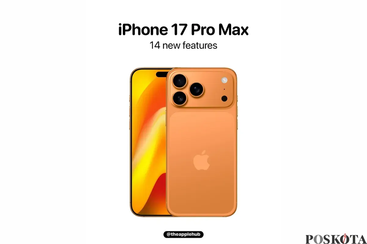 Spesifikasi iPhone 17 Pro Max dan Perkiraan Harga Saat Dijual di Indonesia (Sumber: Instagram/theapplehub/Edited Muhammad Ibrahim)