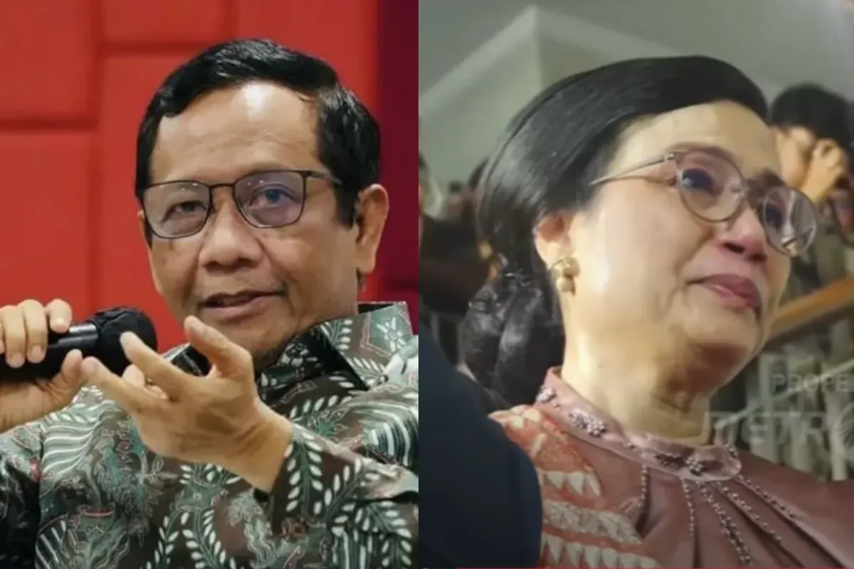 Sri Mulyani Kecewa Berat, Mahfud MD Beberkan Alasan di Balik Tangisannya (Sumber: Instagram)