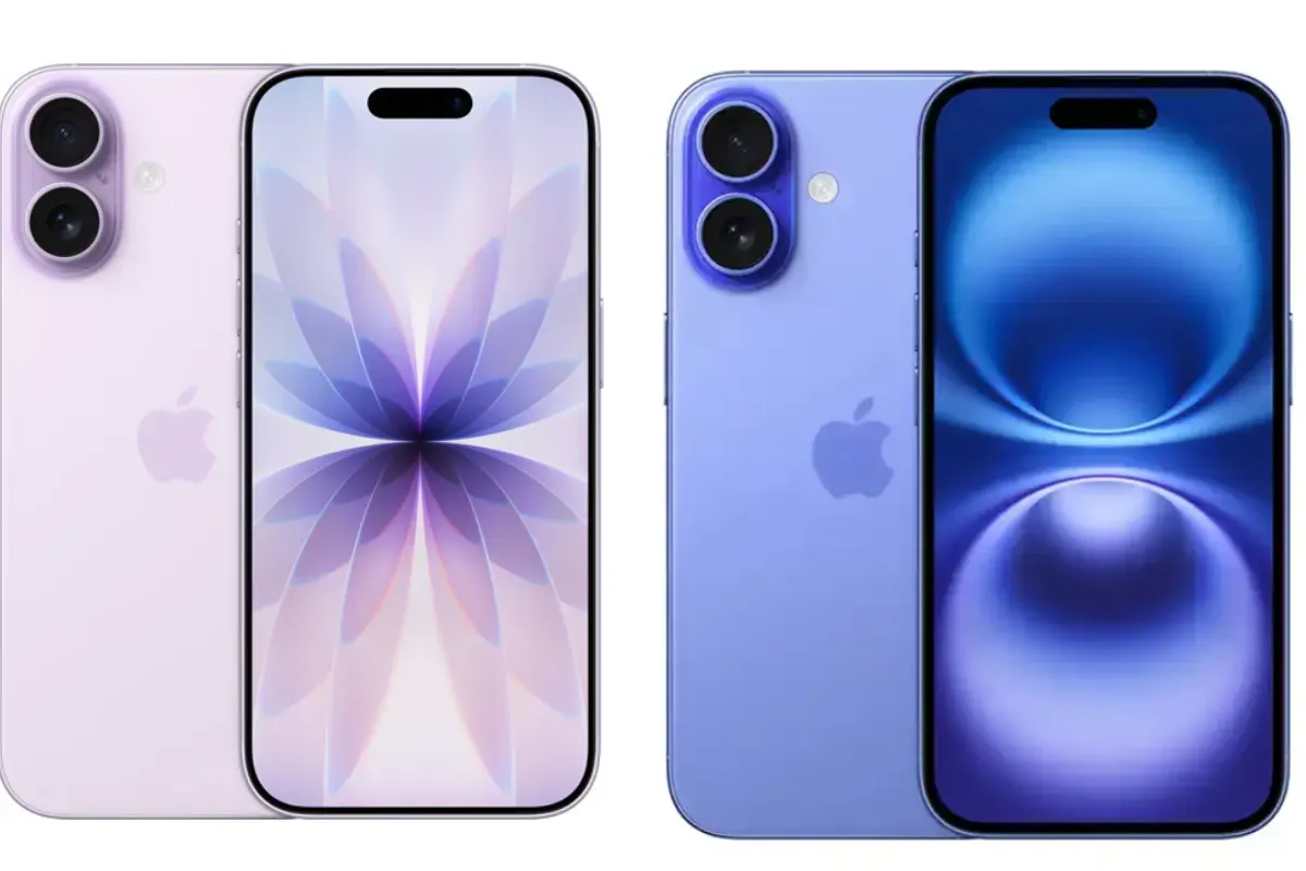 Ilustrasi perbandingan iPhone 17 dan iPhone 16. (Sumber: Apple)