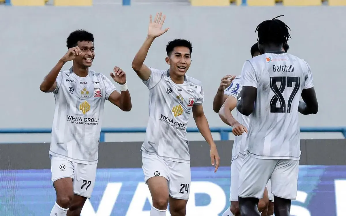 Pertandingan pekan ke-5 BRI Super League 2025/2026 akan mempertemukan Madura United dengan Bhayangkara FC. (Sumber: Instagram/@maduraunited)