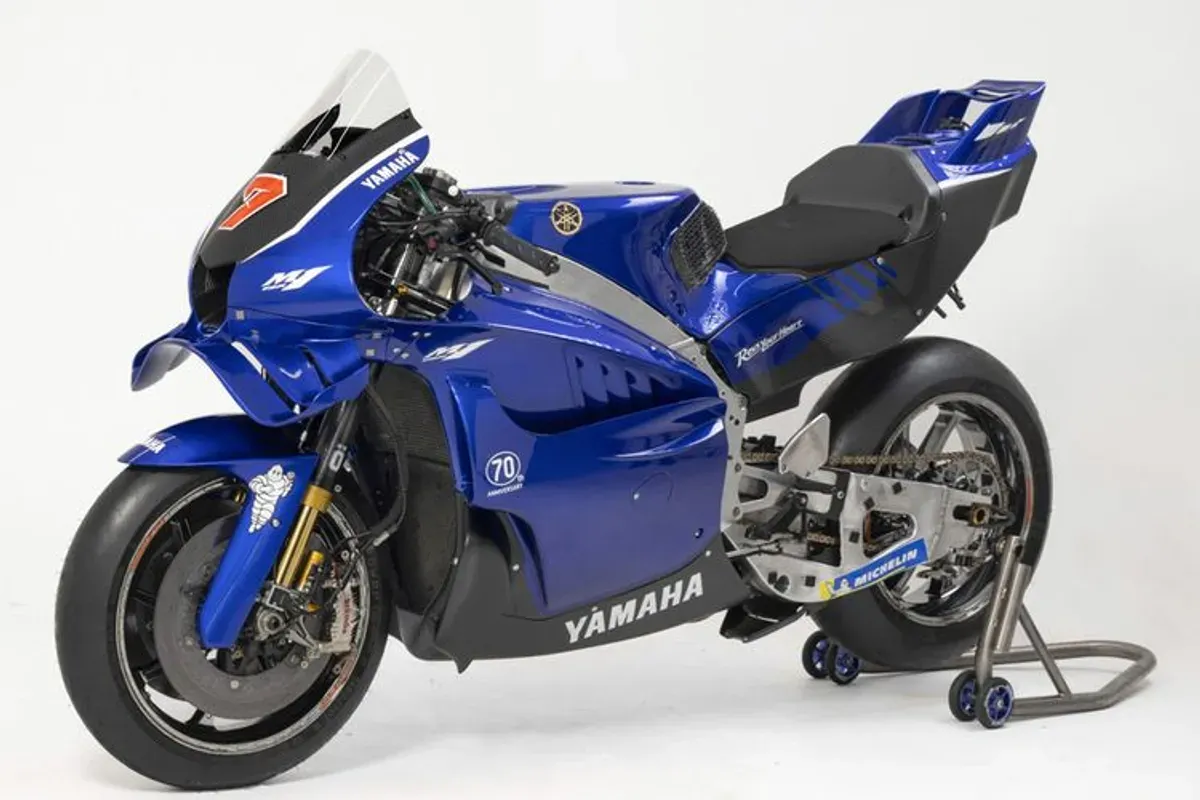 Yamaha uji coba motor baru M1 V4 sebagai wildcard di MotoGP San Marino 2025. (Sumber: Yamaha Racing)