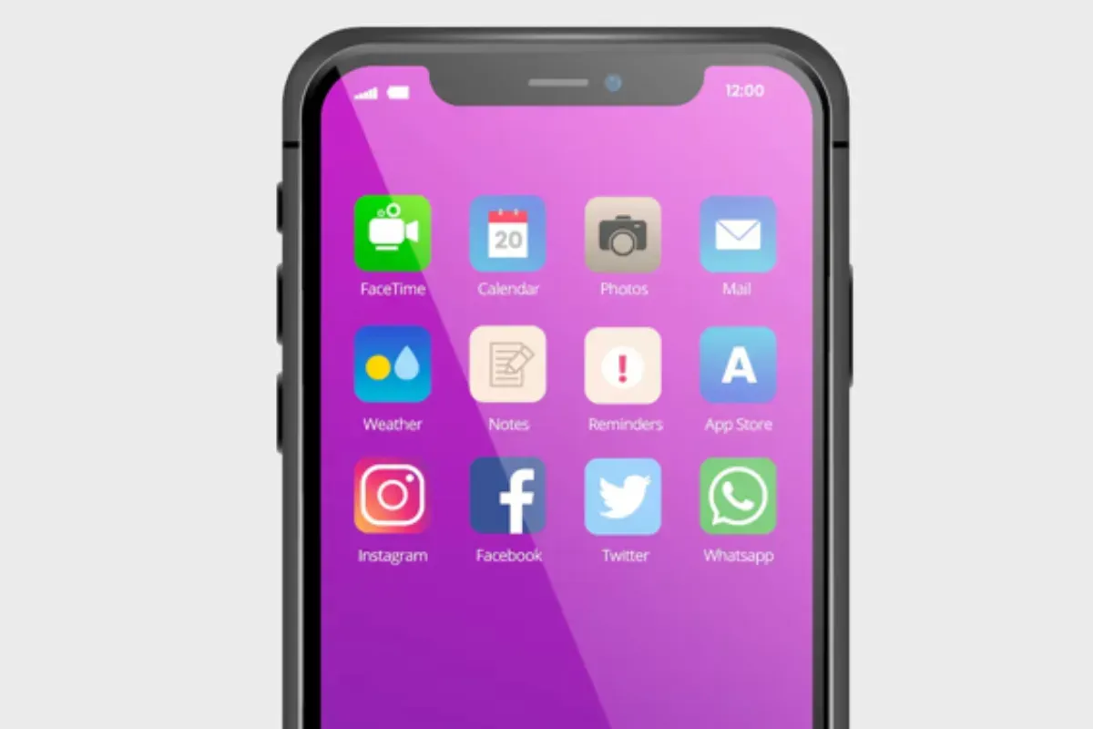 Ilustrasi smartphone dengan spek gahar. (Sumber: Freepik/pikisuperstars)