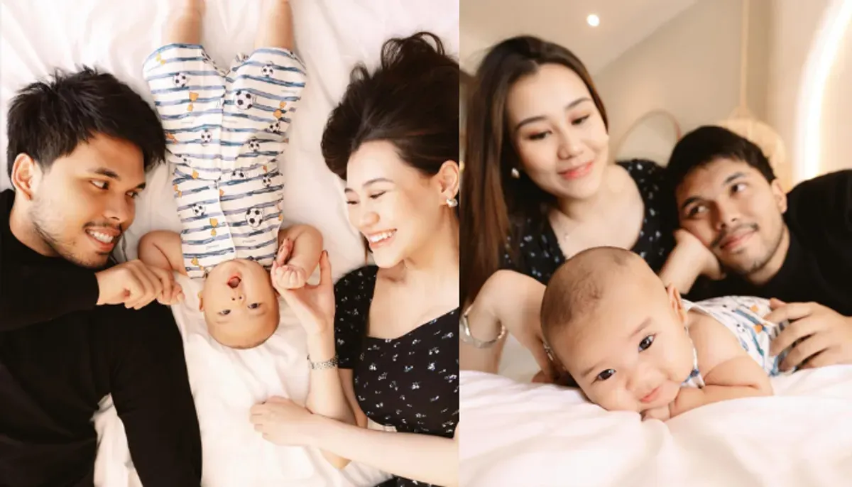 Aaliyah Massaid unggah foto baby Arash di Instagram dengan caption menyentuh. Netizen banjiri kolom komentar dengan pujian 'MasyaAllah' dan soroti kemiripannya dengan sang ibu. (Sumber: Instagram/@aaliyah.massaid, @thariqhalilintar)