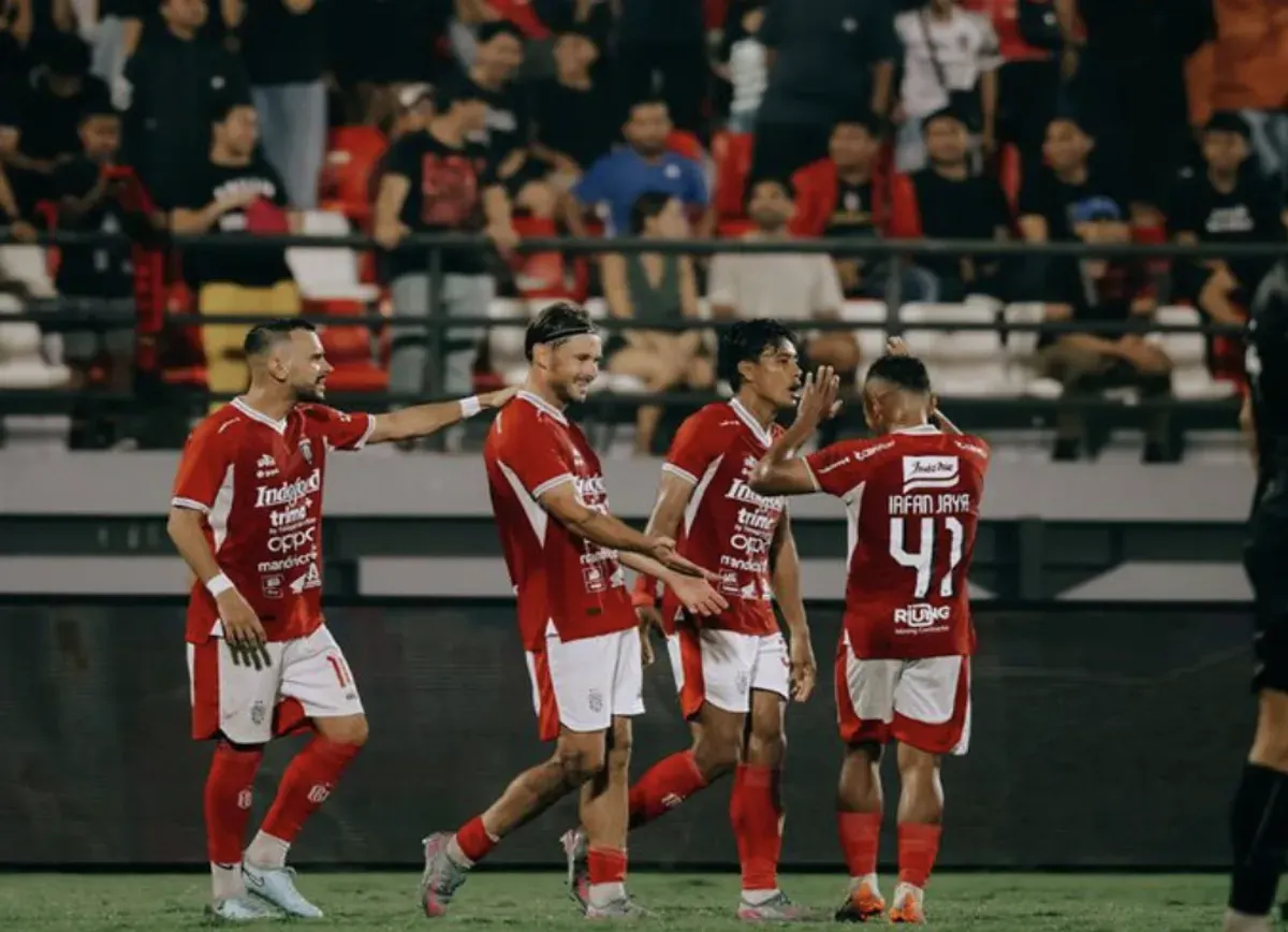 Penyerang sayap Bali United, Thijmen Goppel, bertekad tampil maksimal melawan Persija Jakarta di Jakarta International Stadium (JIS). (Sumber: Dok/Bali United)