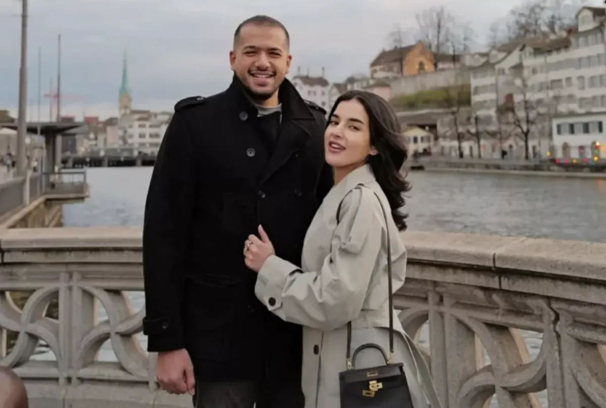 Tasya Farasya bersama Ahmad Assegaf, pasangan yang kini tengah diterpa isu keretakan rumah tangga dan dugaan gugatan cerai. (Sumber: Intagram/@Tasya Farasha)