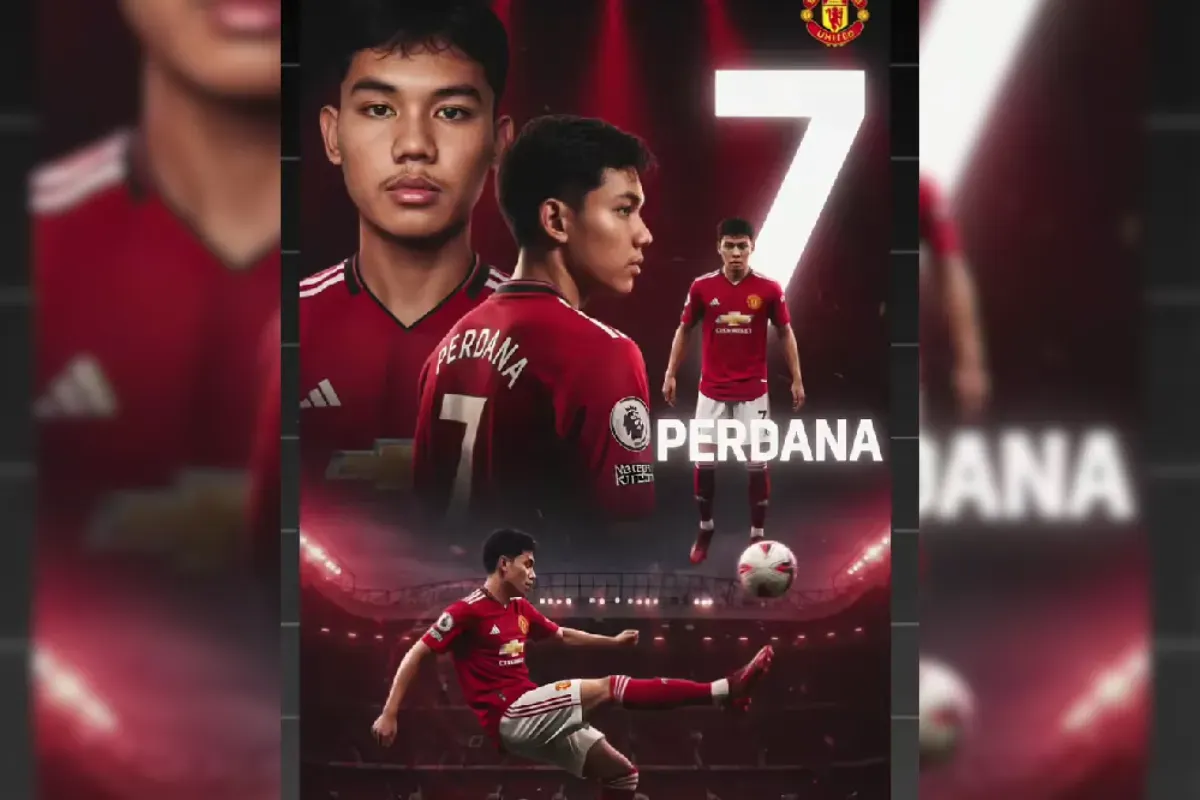 Trik bikin poster sepak bola kekinian dengan Gemini AI (Sumber: TikTok/whyusatriaaa)