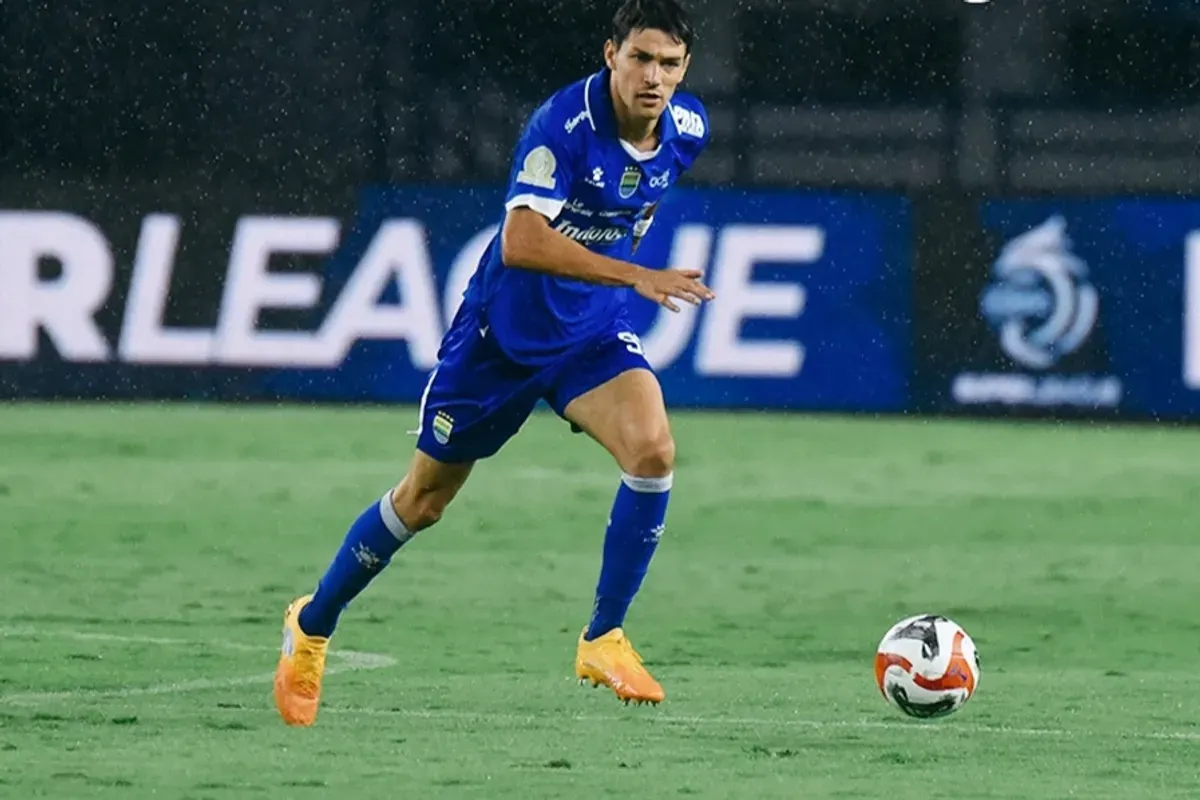 Potret pemain Persib Bandung Federico Barba. (Sumber: Instagram/@persib)