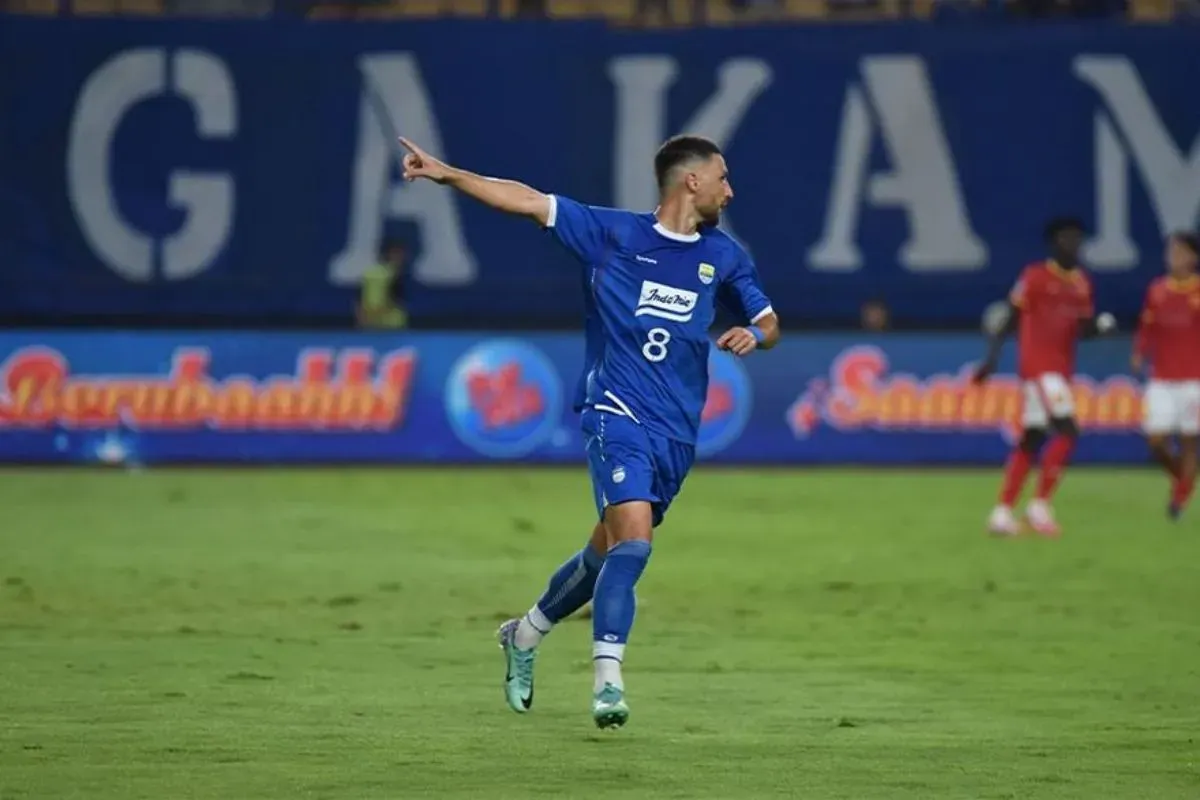 Luciano Guaycochea, Persib Bandung. (Sumber: persib.co.id)