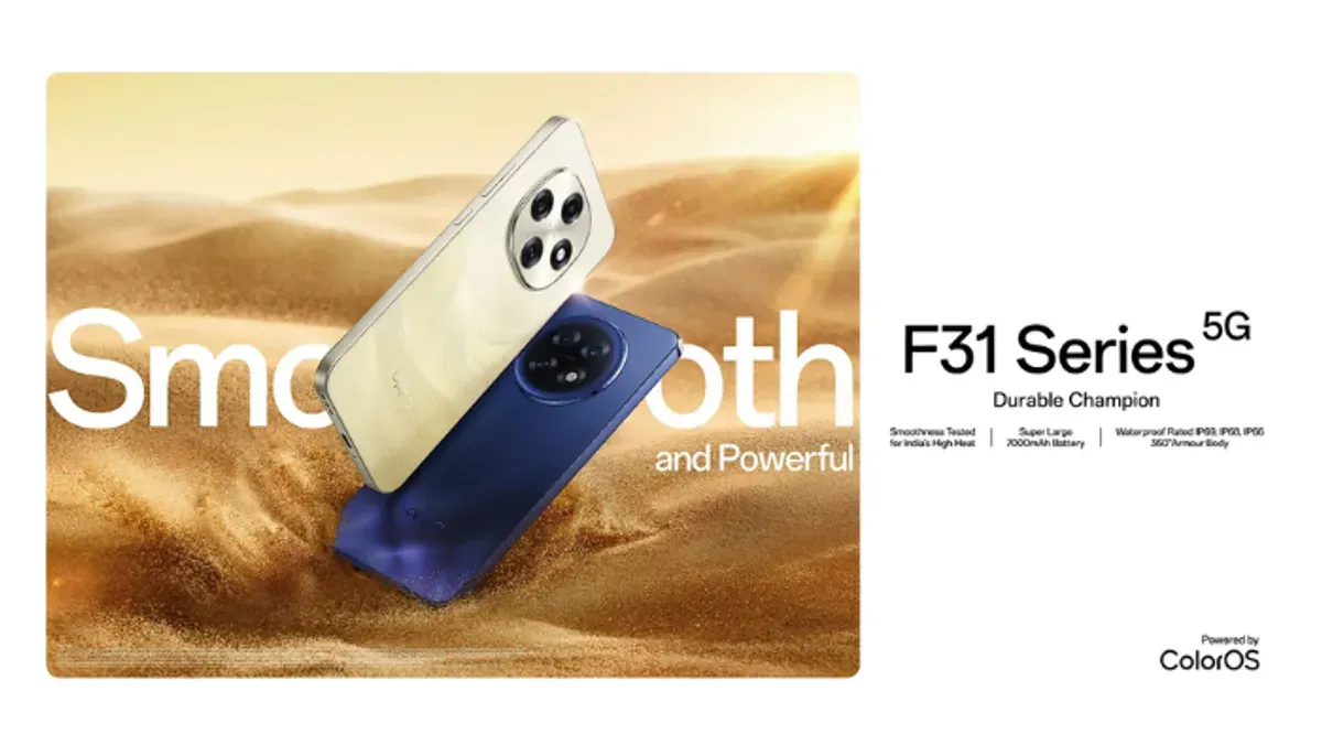 Oppo F31 Pro hadir dengan MediaTek Dimensity 7300, sementara varian Pro+ pakai Snapdragon 7 Gen 3. Keduanya dibekali baterai jumbo dan ketahanan ekstrem. Cek detailnya! (Sumber: oppo.com)