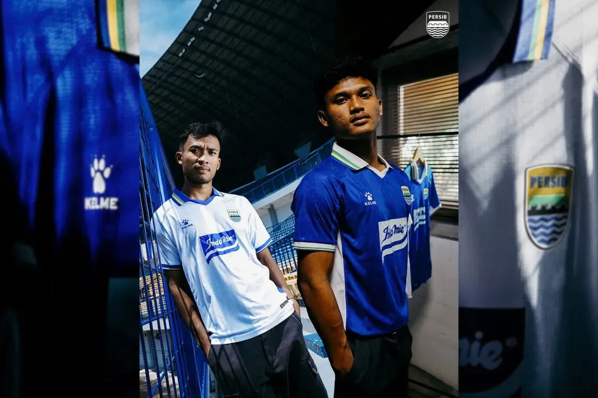 Jersey baru bertema Bandung City untuk ACL Two 2025/2026 (Sumber: Instagram/@persib)