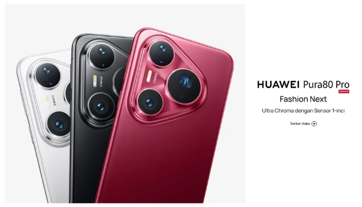 Huawei Pura 80 Pro hadir sebagai flagship yang lebih terjangkau daripada varian Ultra. Simak review lengkap spesifikasi kamera, performanya. (Sumber: huawei.com)