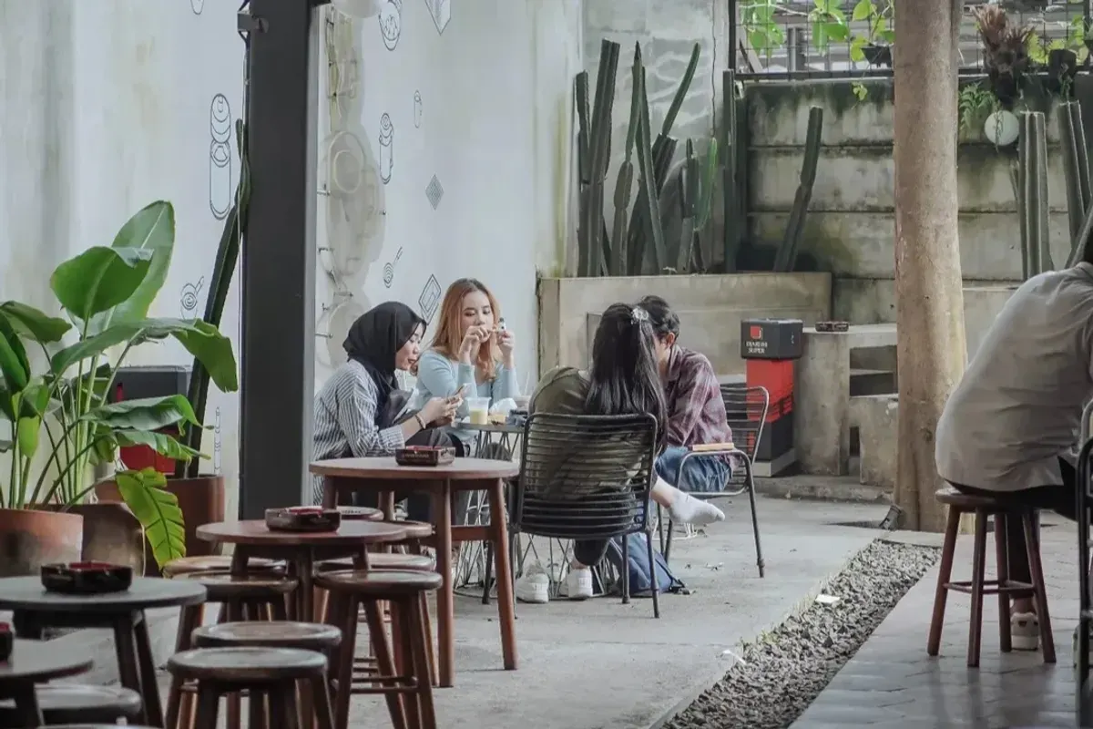 Kopi Nako Depok salah satu tempat nongkrong hits anak Depok. (Sumber: Instagram/@kopinakodepok)