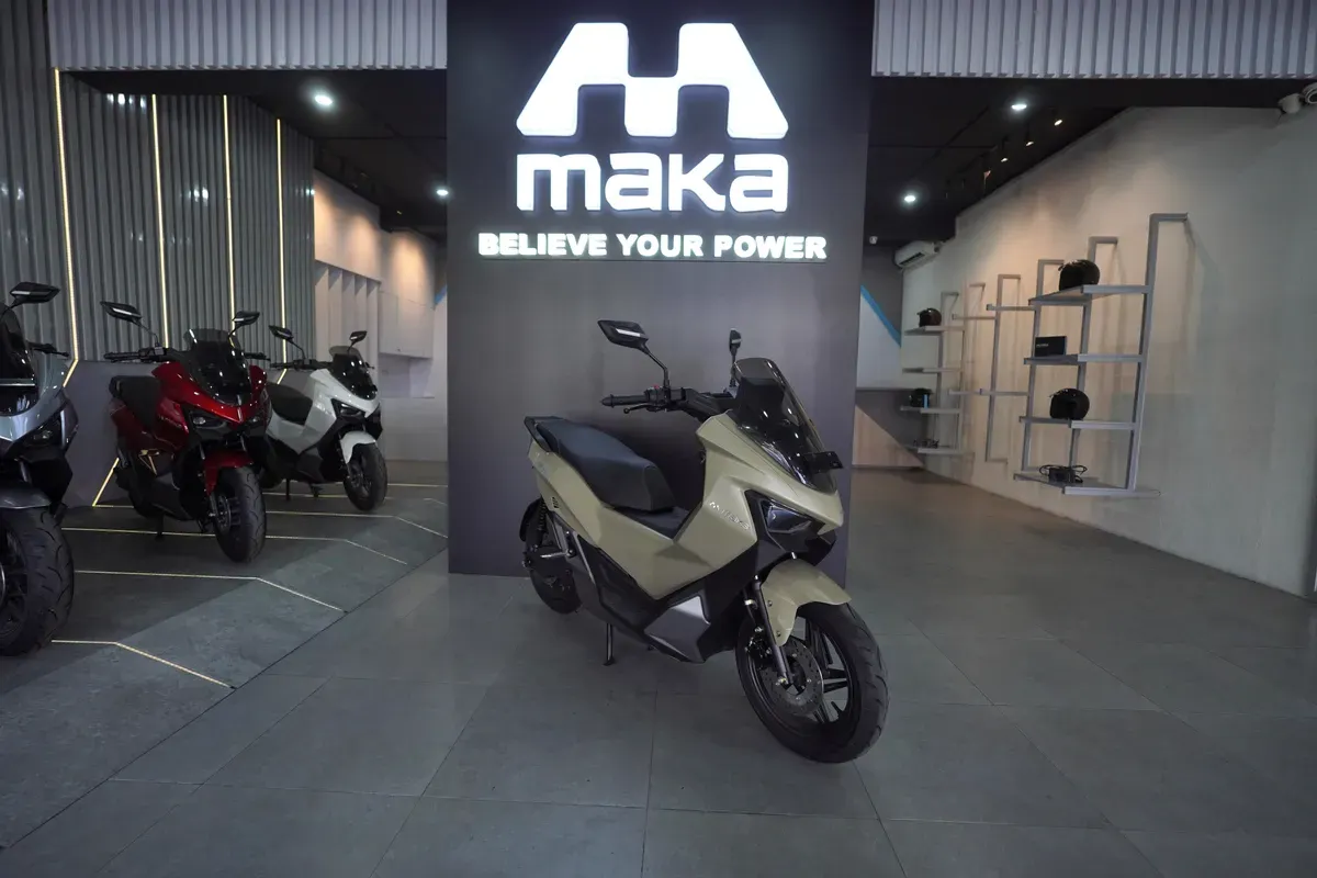 Maka Motors menggandeng Sentrik untuk buka showroom pertamanya di Bali. (Sumber: Dok. Maka Motors)