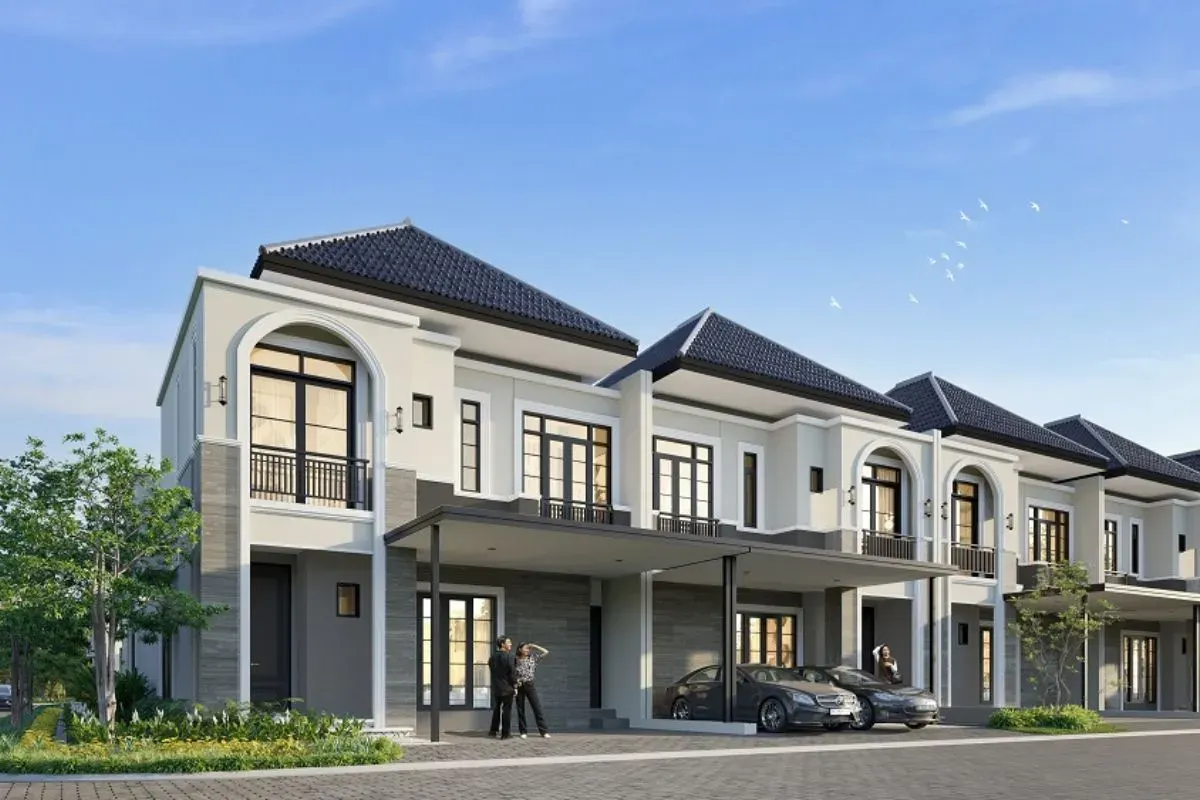 Dovia akan menjadi klaster pertama di kawasan Ladoria dengan desain modern mediterania bernuansa hangat dan elegan. (Sumber: Dok. Sinar Mas)