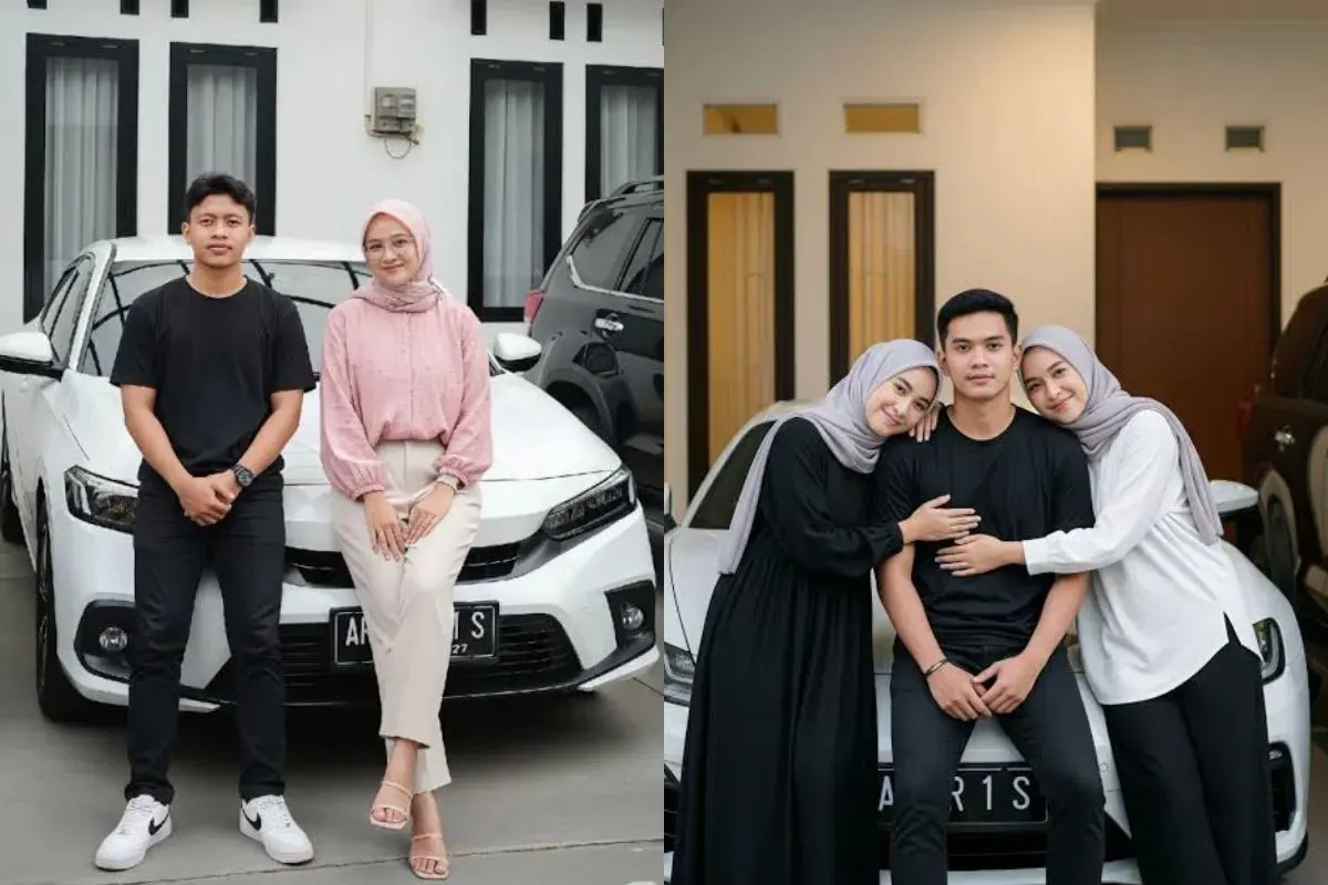 Prompt Gemini AI buat edit foto bareng mobil yang lagi tren. (Sumber: TikTok)