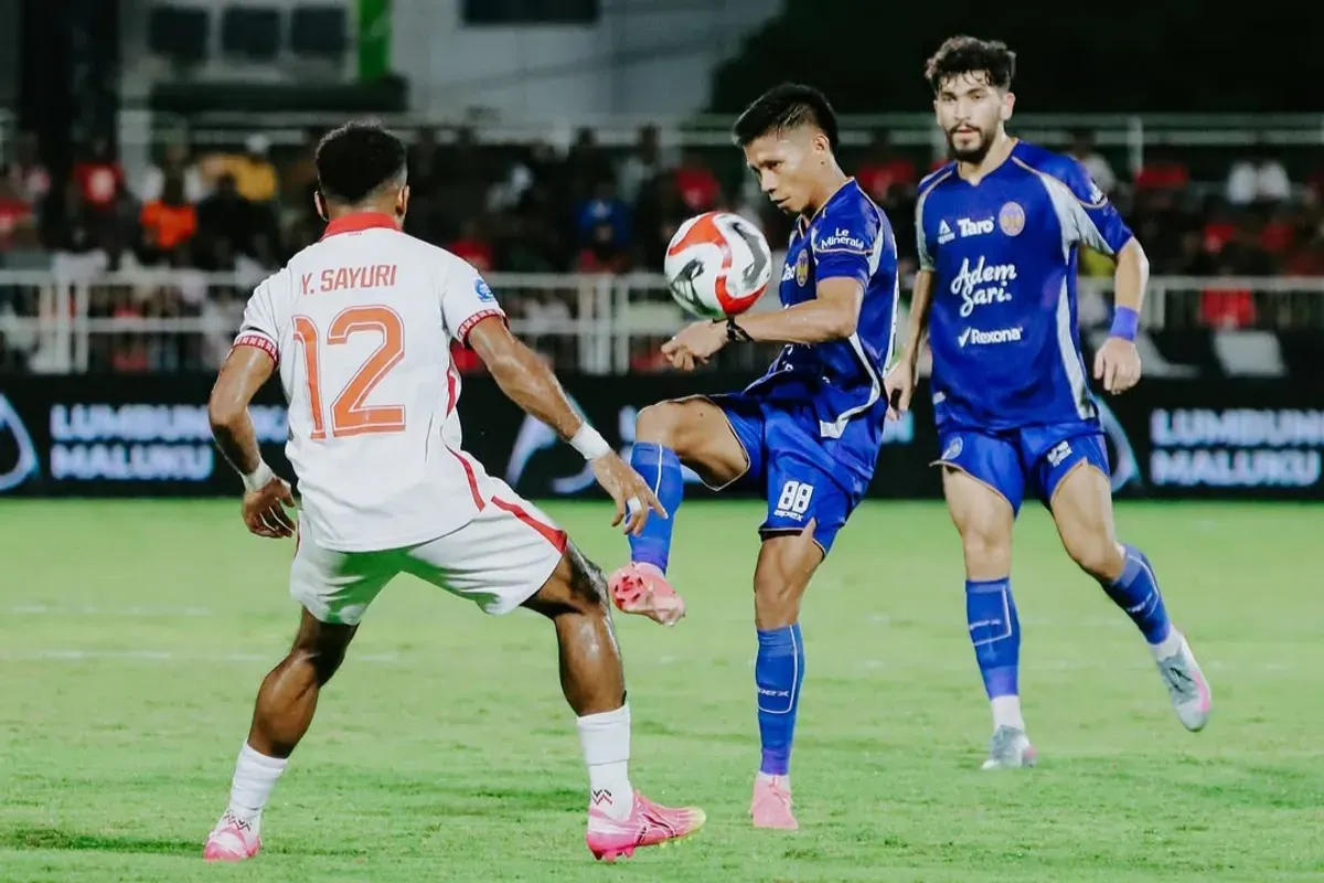 Potret pemain PSIM Yogyakarta di ajang BRI Super League 2025/2026. (Sumber: Instagram/@psimjogja_official)