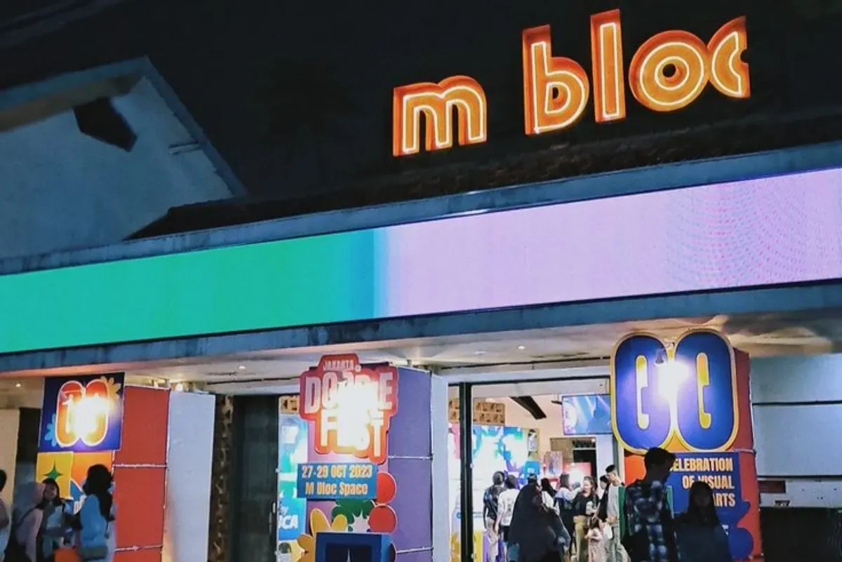 M Bloc Space salah satu spot malam mingguan hits di Jakarta Selatan. (Sumber: Pinterest)