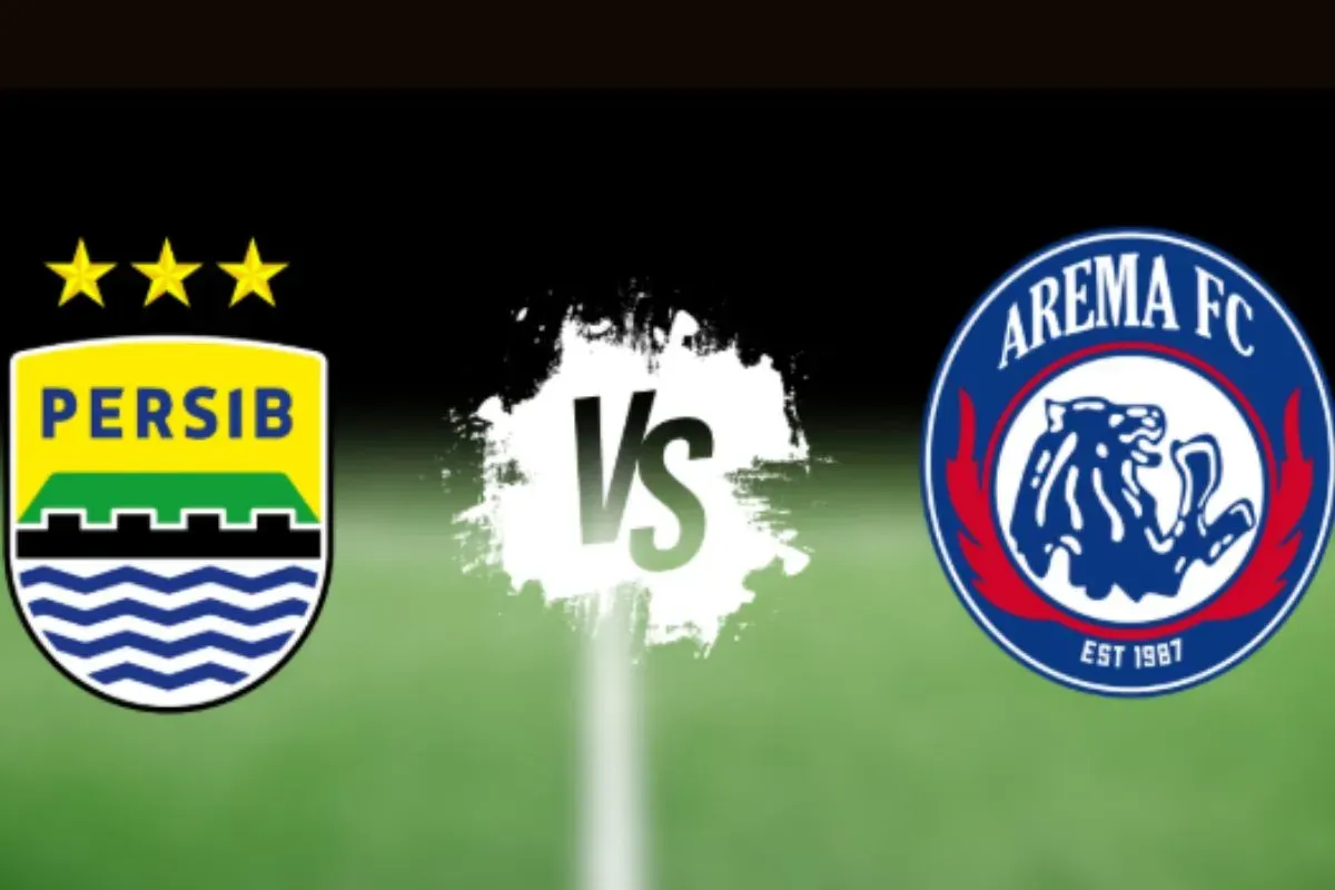 Arema FC vs Persib Bandung (Sumber: X/@bayernfca2z)