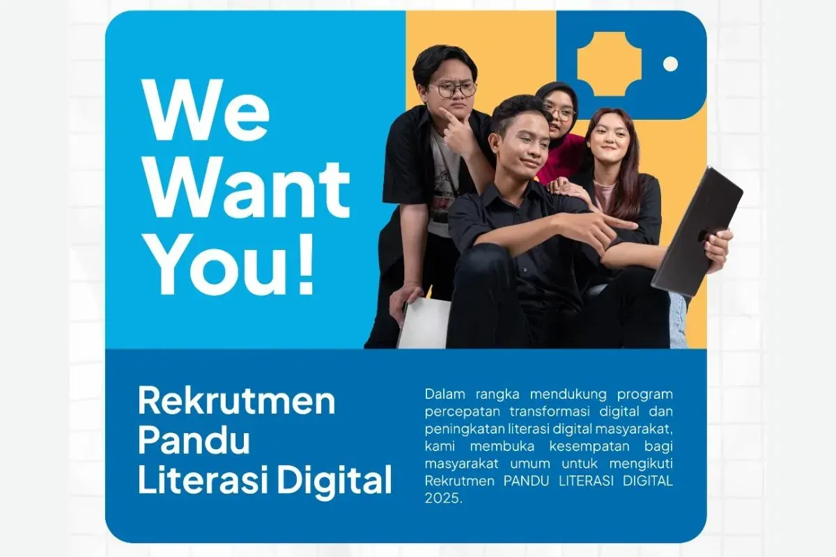 Info rekrutmen Komdigi 2025. (Sumber: Instagram/@literasidigitalkomdigi)