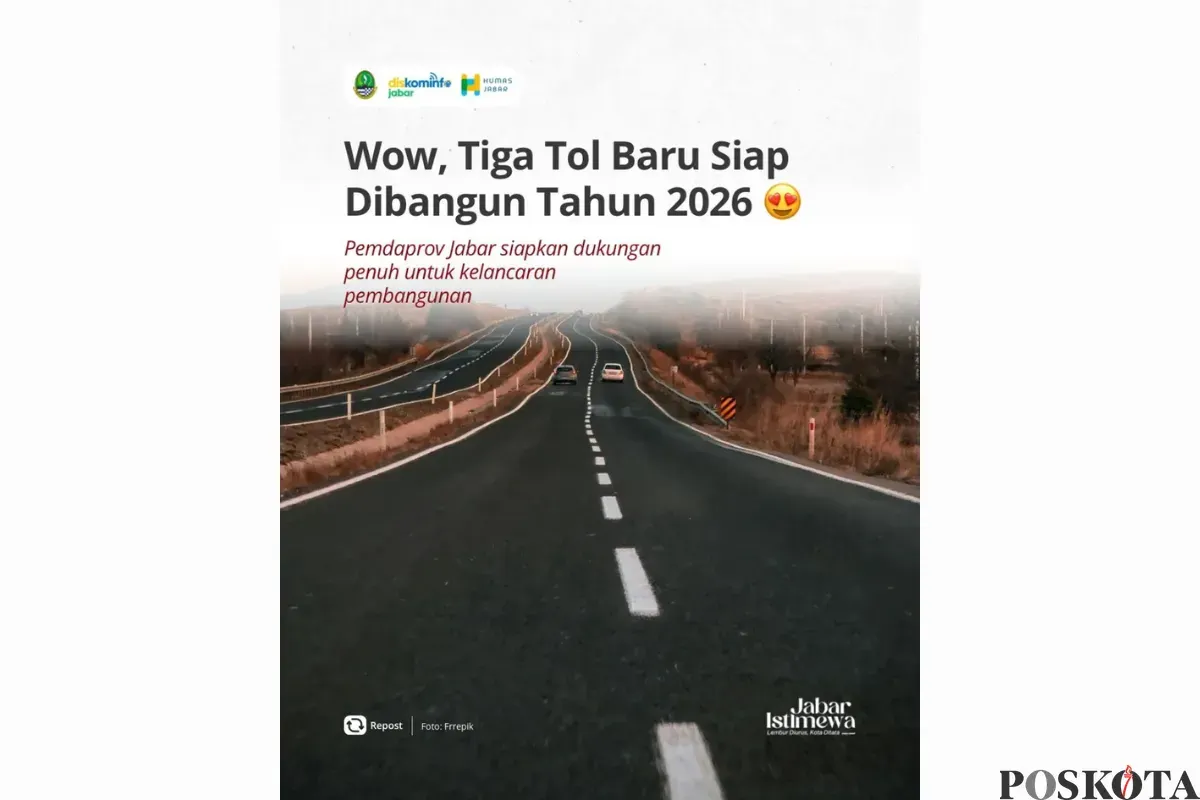 3 Tol Baru Siap Dibangun di Jawa Barat Mulai Tahun 2026, Intip Daftar Rutenya (Sumber: Instagram/humas_jabar)